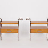 Contemporary Tubular Steel Sideboard Czech Functionalism Bauhaus
