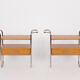 Contemporary Tubular Steel Sideboard Czech Functionalism Bauhaus