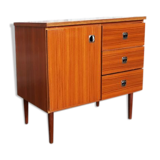 Vintage buffet 1 door 3 drawers