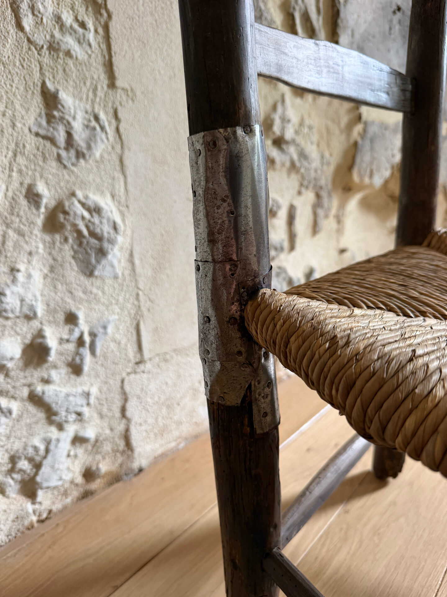 Brutalist popular art chair