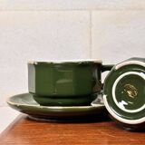 Apilco Set by Yves Deshoulières Olive ⎜1980s