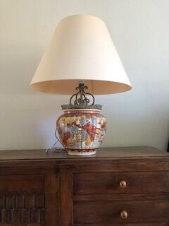 Lampe decor chinois