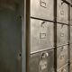 Industrial cladding furniture in brushed and patinated steel