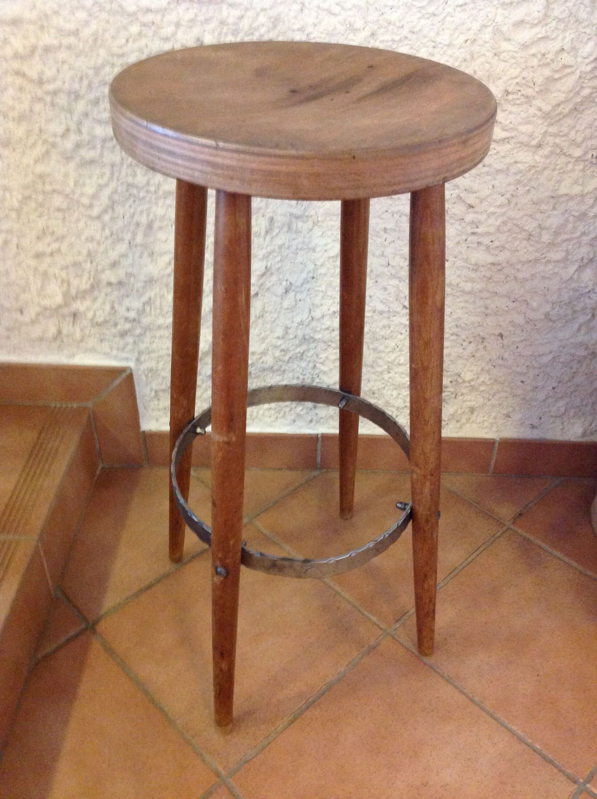Pair of old stools  60/70