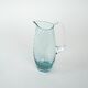 Glass jug, Italian design, 1970s, made in Italy