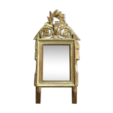 Miroir en bois doré, style Louis XVl, début XXe