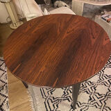 Scandinavian rosewood table from Rio 60s
