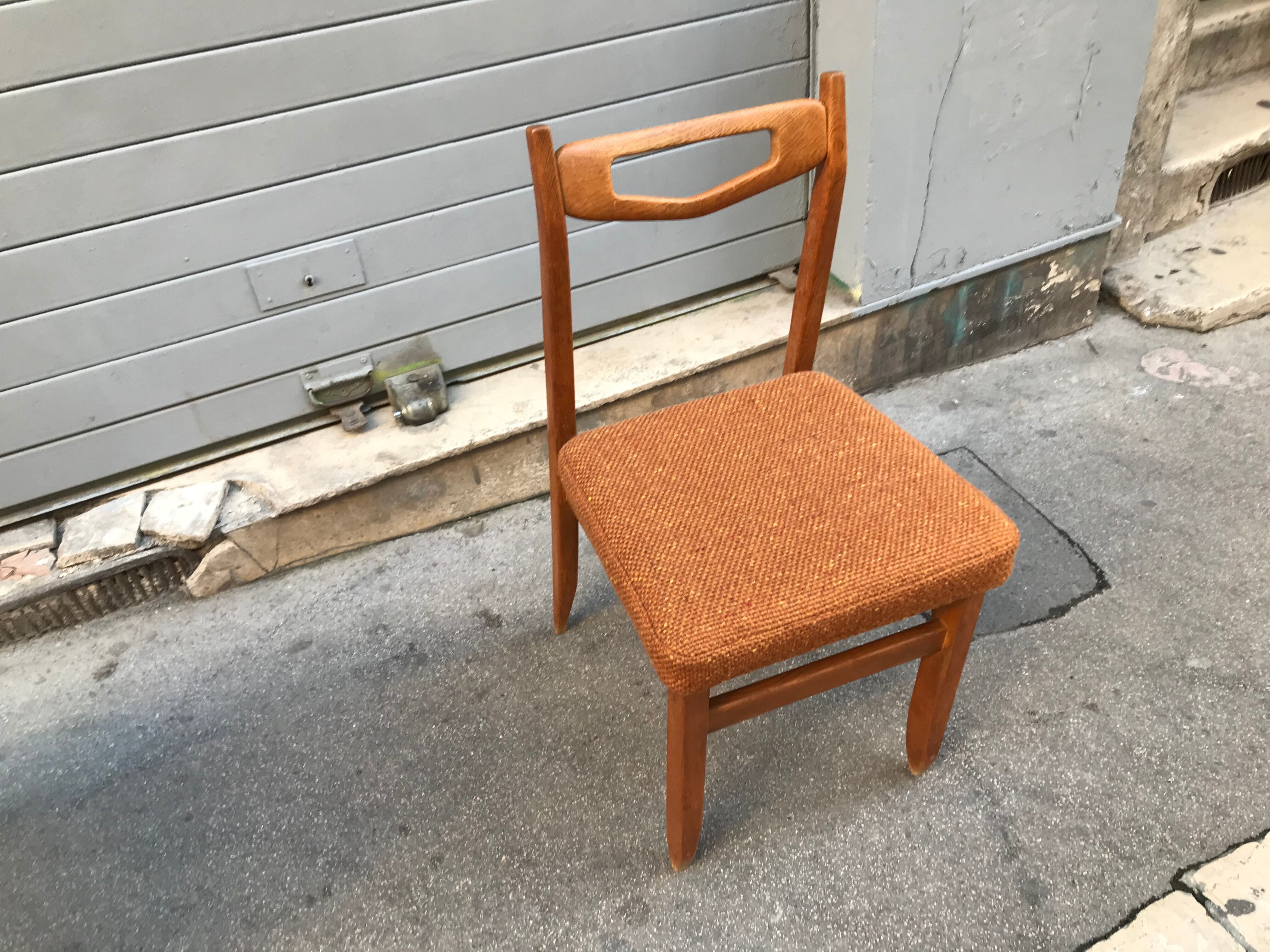 Pair of chairs by Guillerme and Chambron edition your home