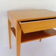 Severin Hansen, Table chevet  Scandinave 1950 En Chêne