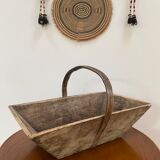 Wooden basket XL oléron fishing bucket