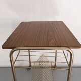 Magazines door vinyl celette