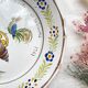 Antique French Earthenware Plate Revolutionary Rooster "I sing for freedom 1791" Nevers 19th century