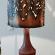 Very large Accolay lamp and its metal lampshade