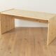 Solid wood desk from the 1980s