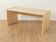 Bureau en bois massif des années 1980