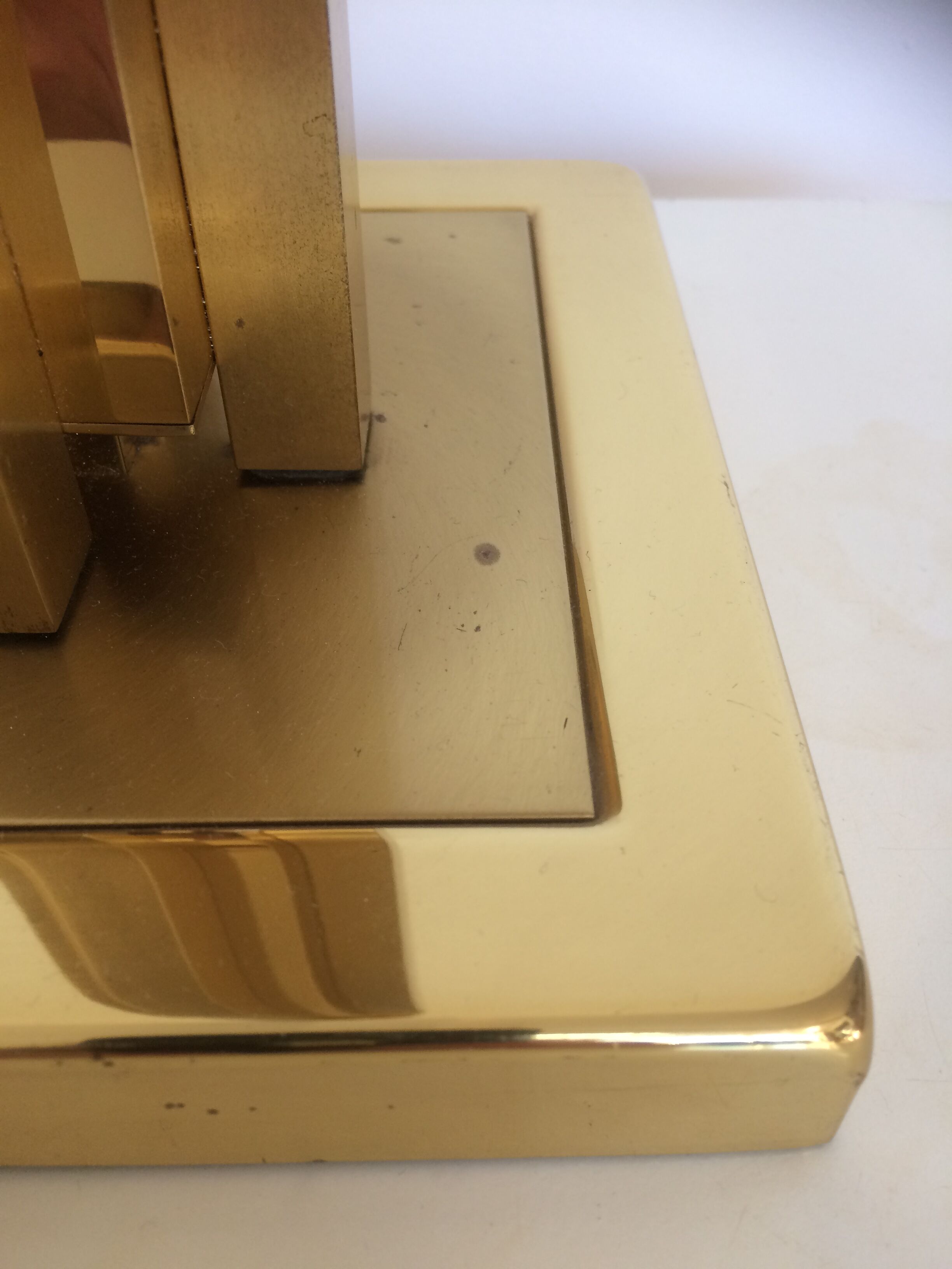 Vintage brass table lamp from Herda Netherlands, 1970