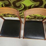 4 Teak Chairs HENNING KJAERNULF 1960"