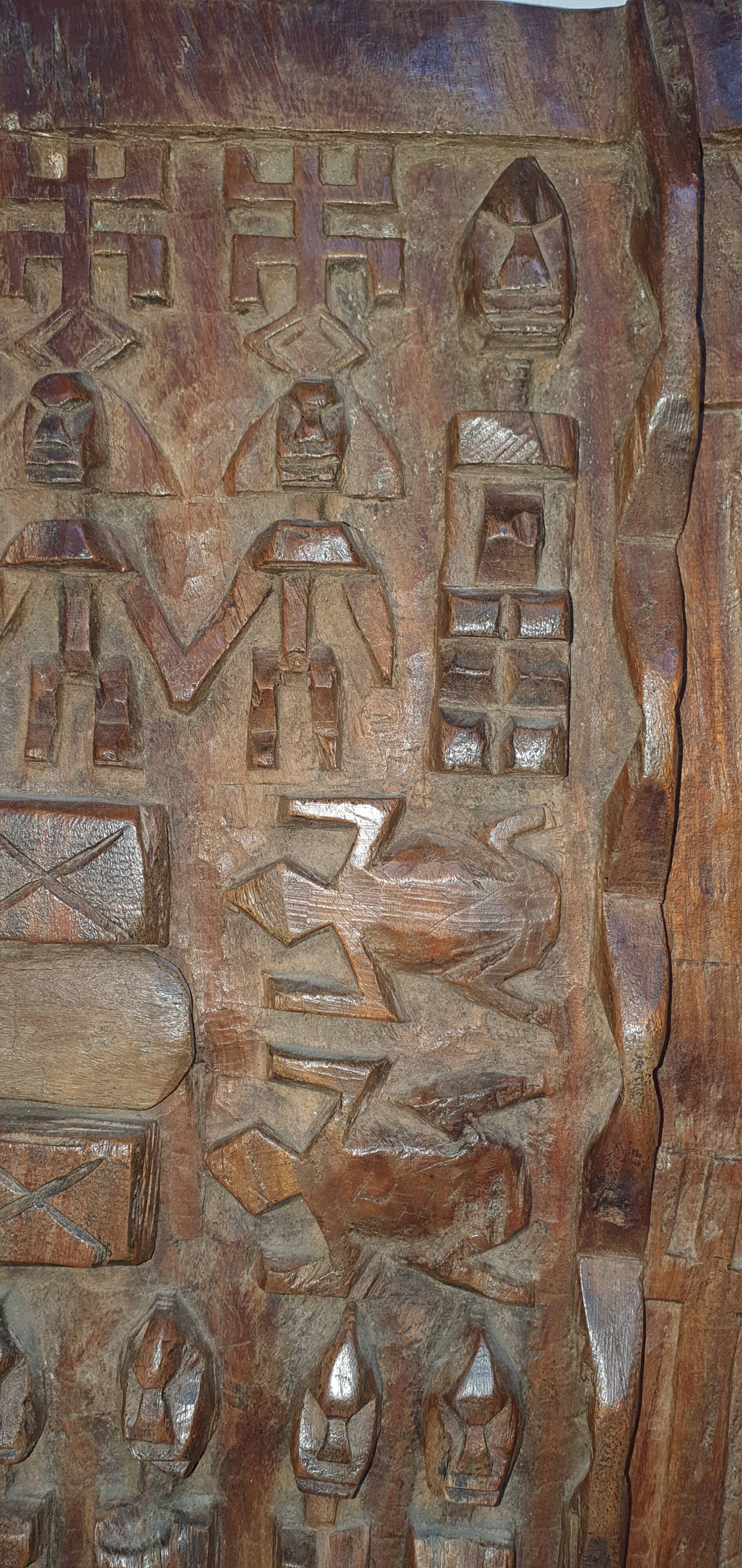 African attic door, Dogon,Mali early XXEme
