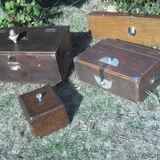 Chest on wheels 19th