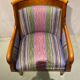 Studded armchair