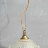 Pendant lamp glacier Ezan art deco 1930