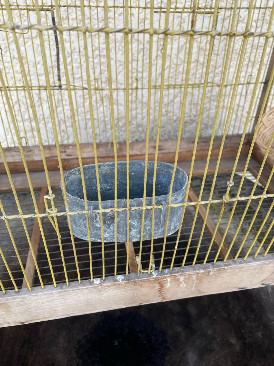 Old birdcage
