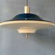Suspension Space Age UFO blue flying saucer