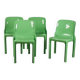 Série de 4 chaises Selene Vico Magistretti pour Artemide