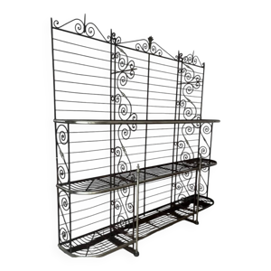 Panetière en fer forgé