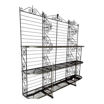 Wrought iron bread bin