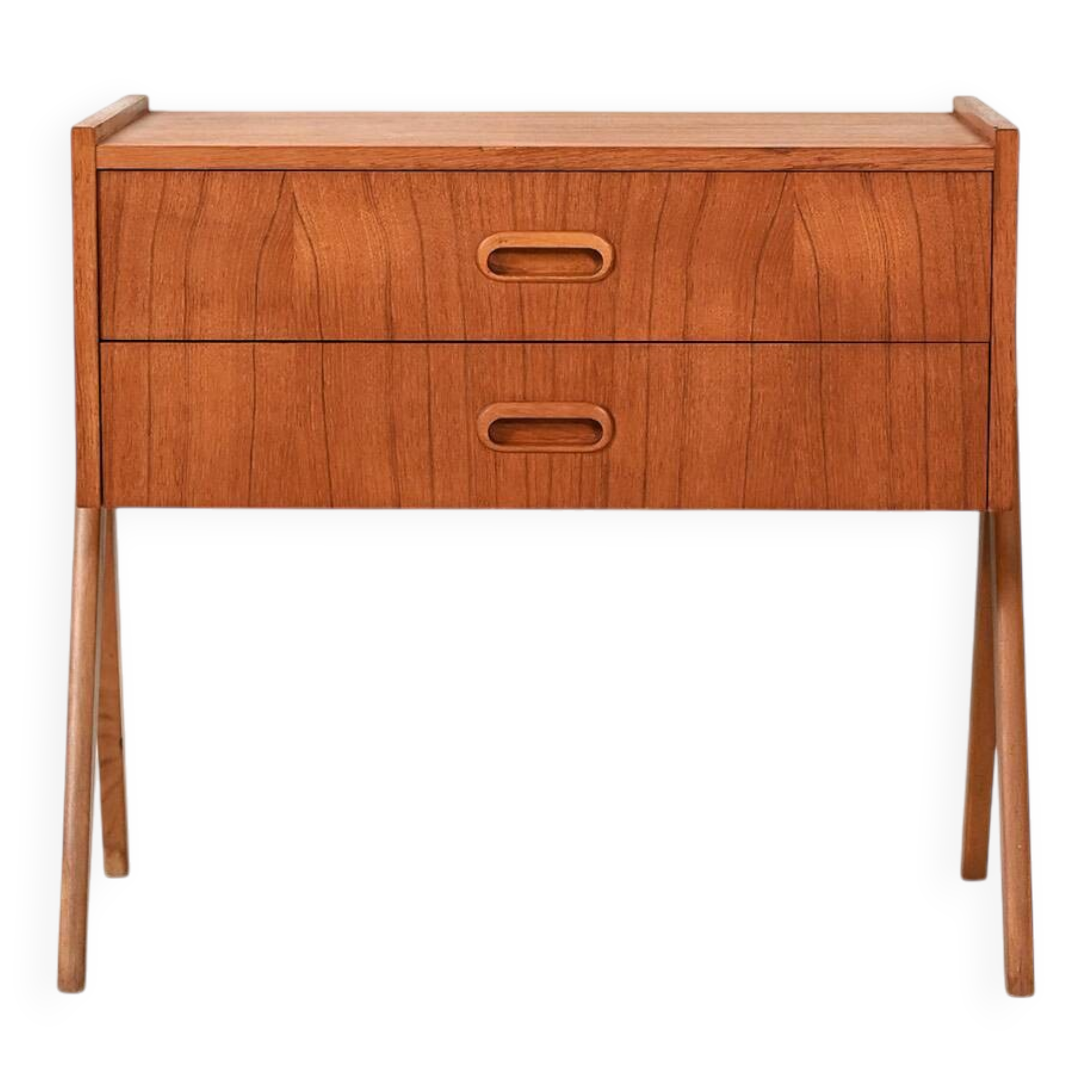 Scandinavian teak bedside table from the 1960s