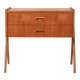 Scandinavian teak bedside table from the 1960s