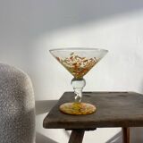 Clichy glass fruit bowl