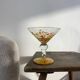 Clichy glass fruit bowl