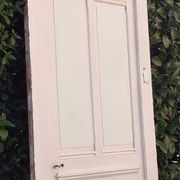 81.2x212 door and old molded paneled communication frame