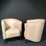 Paire de fauteuils de bateau de croisière