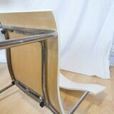 Trio de chaises Campus Lammhults Suède 1990