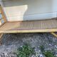 Bookcase Vintage rattan shelf