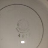 Large Maastricht porcelain cup and saucer