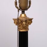 pair Large Colum Table lamps by Loevsky & Loevsky USA 1970s