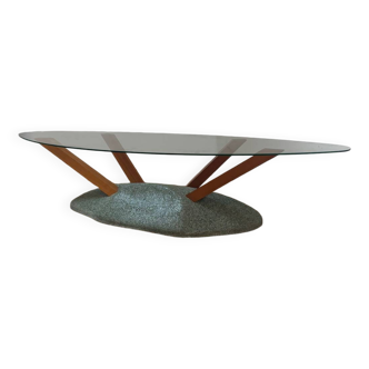 Coffee table by Paolo Deganello model artifici from 1985