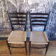 Paire de chaises italiennes Otto Gerdau