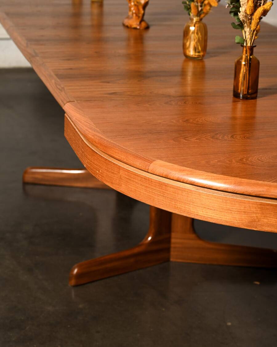 Table en teck 4 rallonges