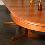 Table en teck 4 rallonges