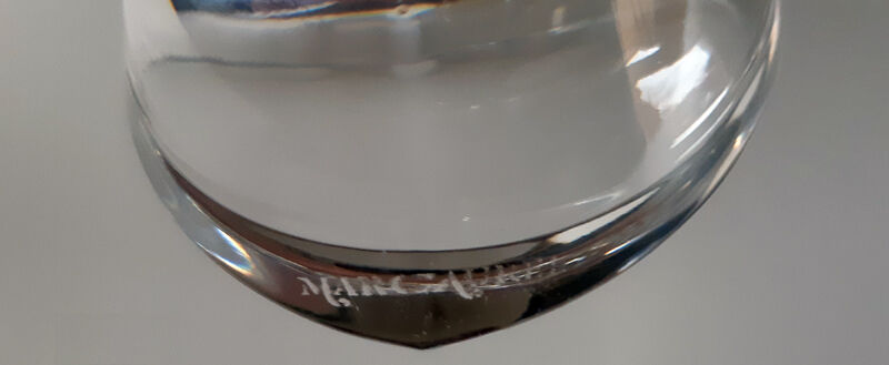 Marc Aurel crystal candle holder