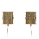 Vintage Swedish Wall Sconces, Set of 2