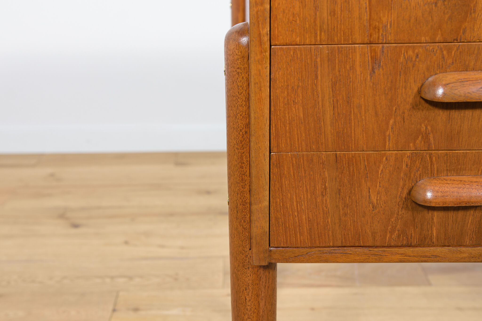 Mid-Century Danish Freestanding Teak Desk, 1960s