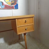 Vintage Ekawerk desk 50s Compass Feet