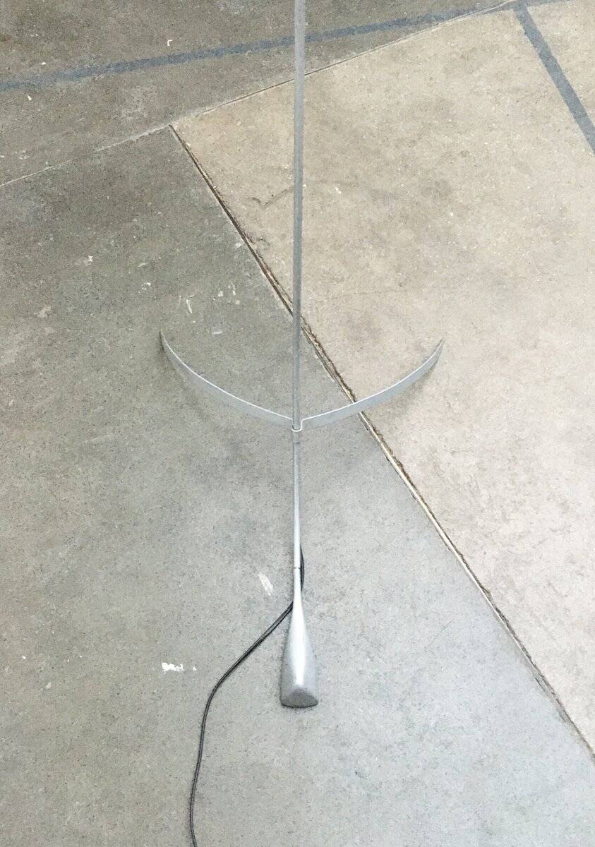 Titania Terra floor lamp, postmodern Italian design by Alberto Meda and Paolo Rizzatto for Luceplan.