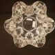 Corolla-shaped ashtray and pocket tray, Vannes Le Chatel crystal (A 240)